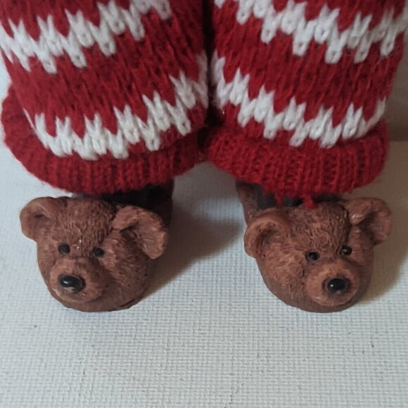 NWT 12" Michaels Black Santa in Pajamas Christmas Holiday Decor African American - Picture 5 of 8